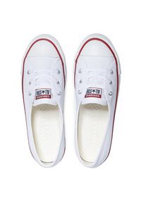 Converse Trampki Chuck Taylor All Star Ballet Lace Slip 566774C Biały. Kolor: biały. Materiał: materiał