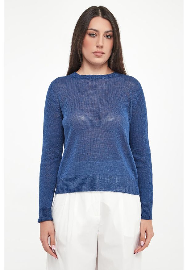 Weekend Max Mara - Sweter damski lniany Atzeco WEEKEND MAX MARA. Materiał: len