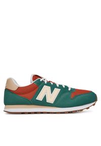 New Balance Sneakersy GM500TPW Zielony. Kolor: zielony. Materiał: skóra, zamsz #1