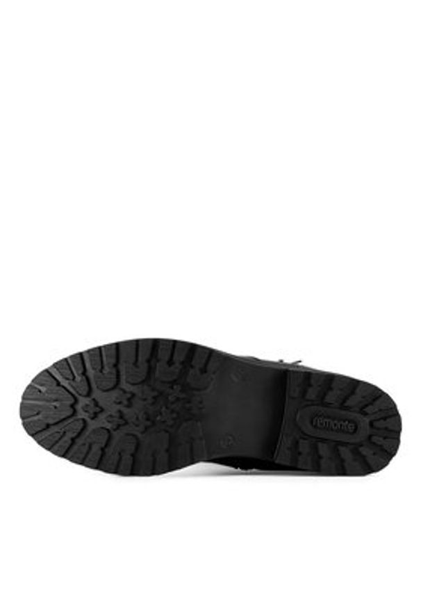 Remonte Oficerki R6593-00 Czarny. Kolor: czarny. Materiał: skóra