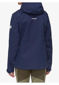 Kurtka z membraną damska Mammut Linard Guide HS Hooded Jacket. Kolor: niebieski