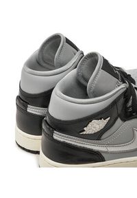 Nike Sneakersy Air Jordan 1 Mid Se FB9892 002 Szary. Kolor: szary. Materiał: skóra. Model: Nike Air Jordan #4