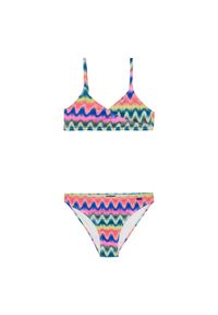 Dziewczęcy dwuczęściowy kostium kąpielowy Protest. Kolor: różowy #1