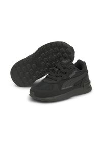 Puma - Niemowlęce obuwie sportowe Graviton AC PUMA Black Dark Shadow Gray. Kolor: wielokolorowy, czarny, szary