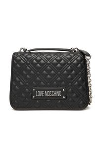 Love Moschino - LOVE MOSCHINO Torebka JC4000PP0NLA000B Czarny. Kolor: czarny. Materiał: skórzane #5