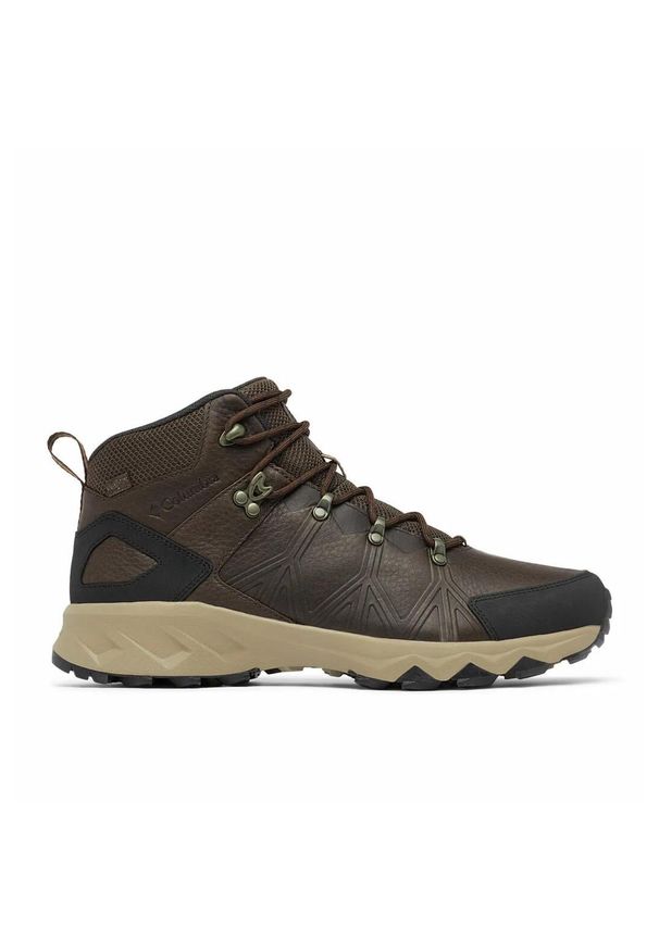 columbia - Buty Trekkingowe Męskie Columbia Peakfreak II Mid Outdry Leather. Kolor: brązowy. Materiał: poliester. Sport: turystyka piesza