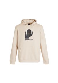 Bluza z kapturem Protest Classic Logo. Typ kołnierza: kaptur. Kolor: biały #1