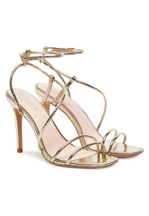 Marciano Guess Sandały 5GGZ34 7325A Złoty. Kolor: złoty. Materiał: skóra