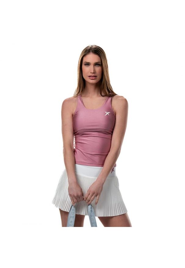 DROP SHOT - Camiseta Drop Shot Radiant. Kolor: różowy