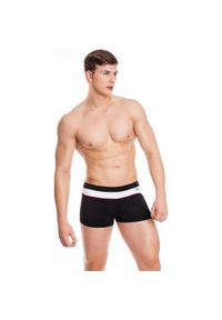 Bokserki pływackie męskie Aqua Speed Grant. Kolor: czarny, biały, czerwony, wielokolorowy