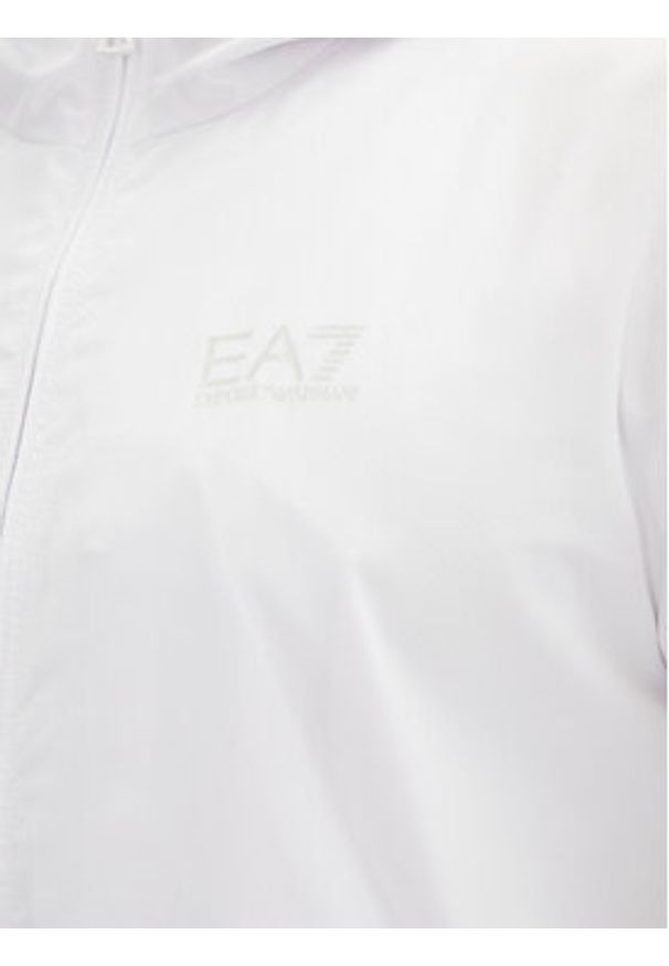 EA7 Emporio Armani Kurtka przejściowa 8NPB22 PNGRZ U0002 Biały Regular Fit. Kolor: biały. Materiał: syntetyk