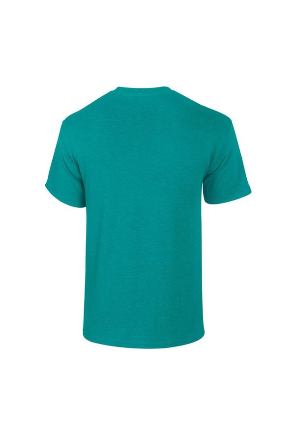 GILDAN - Koszulka Unisex Dla Dorosłych Antique Heavy T-shirt. Kolor: zielony. Sport: turystyka piesza