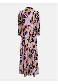YAS Sukienka koszulowa Savanna 26022663 Różowy Loose Fit. Kolor: różowy. Materiał: wiskoza. Typ sukienki: koszulowe