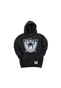 Mitchell & Ness - bluza z kapturem nfl Oakland Raiders. Typ kołnierza: kaptur. Kolor: czarny. Sport: piłka nożna #1