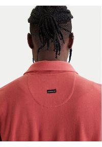 Quiksilver Polo Mw Pique Polo EQYKT04392 Bordowy Regular Fit. Typ kołnierza: polo. Kolor: czerwony. Materiał: bawełna #5