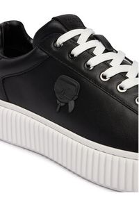 Karl Lagerfeld - KARL LAGERFELD Sneakersy Kaprika KL24270N Czarny. Kolor: czarny. Materiał: skóra #2