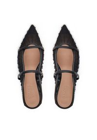 MALONE SOULIERS Klapki Maureen Flat 336 Czarny. Kolor: czarny. Materiał: materiał #4