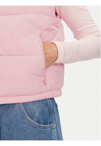Tommy Jeans Bezrękawnik Essential DW0DW19696 Różowy Regular Fit. Kolor: różowy. Materiał: syntetyk. Długość rękawa: bez rękawów