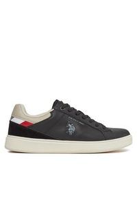 U.S. Polo Assn. Sneakersy ROKKO001B Czarny. Kolor: czarny. Materiał: materiał #4