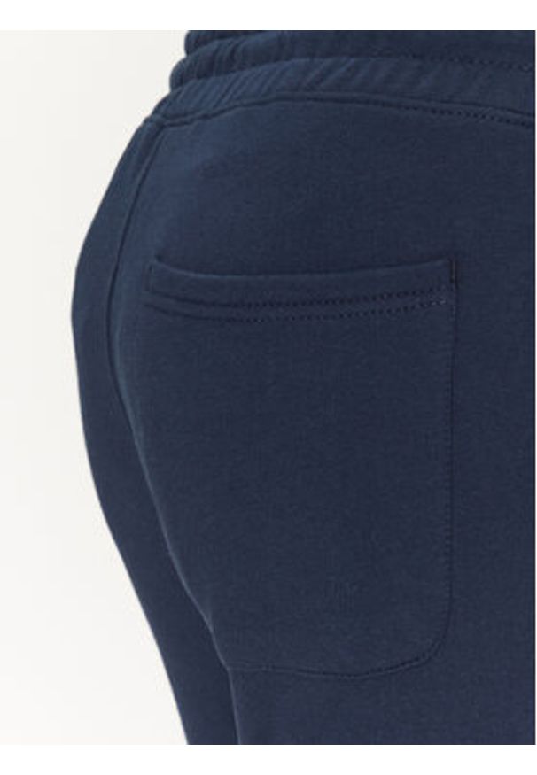 Blend Szorty sportowe 20718064 Granatowy Regular Fit. Kolor: niebieski. Materiał: bawełna. Styl: sportowy