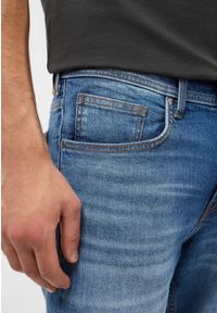 Męskie Spodnie Jeansowe Mustang Style Orlando Slim Denim Blue 1017429 5000 723 #2