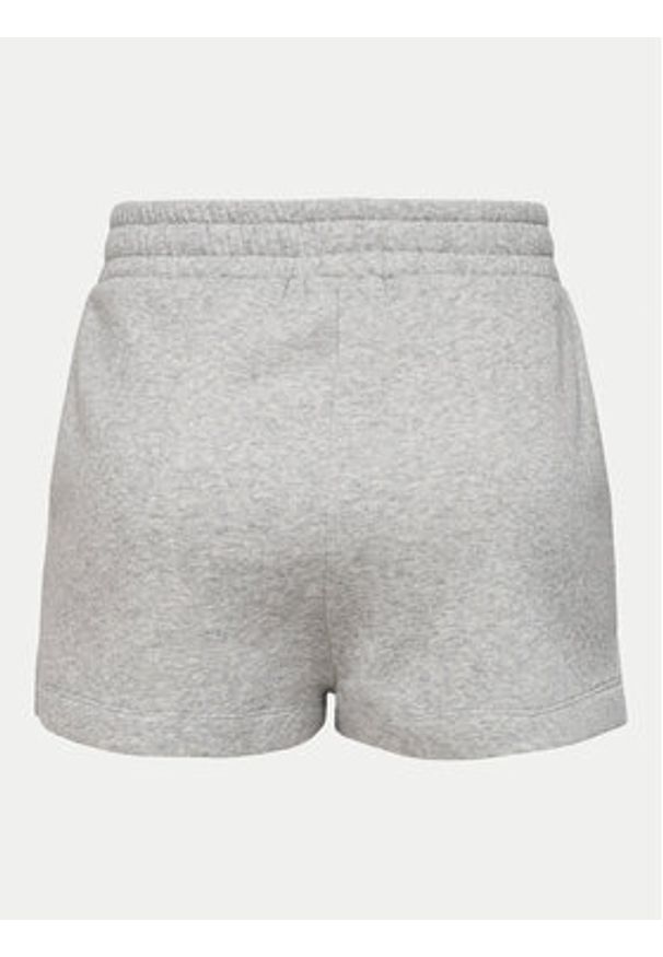 only - ONLY Szorty sportowe Sweat 15245800 Szary Regular Fit. Kolor: szary. Materiał: bawełna