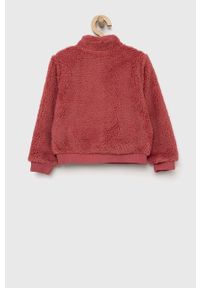 United Colors of Benetton bluza dziecięca kolor różowy. Okazja: na co dzień. Typ kołnierza: kaptur. Kolor: różowy. Styl: casual #2
