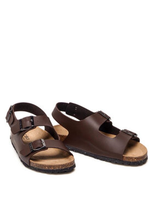 CMP Sandały Eco Keidha Wmn Sanadl 3Q91026 Brązowy. Kolor: brązowy. Materiał: skóra