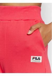 Fila Spodnie dresowe Torreblanca FAW0237 Różowy Regular Fit. Kolor: różowy. Materiał: dresówka, wiskoza #5