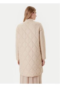 JOOP! Kurtka zimowa Carla 10018874 30047609 Beżowy Regular Fit. Kolor: beżowy. Materiał: syntetyk. Sezon: zima #5