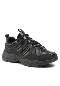 Calvin Klein Jeans Sneakersy Retro Tennis Laceup Mix Reefl YM0YM00699 Czarny. Kolor: czarny. Materiał: skóra #1