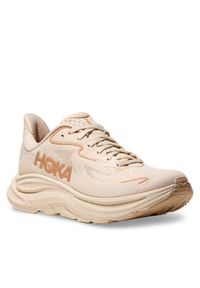 HOKA - Hoka Buty do biegania Clifton 10 1162031 Beżowy. Kolor: beżowy. Materiał: materiał #6