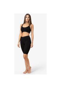 Getry termoaktywne damskie SUPER.NATURAL Tundra 175 Short Tight. Kolor: czarny. Długość: krótkie. Sezon: lato