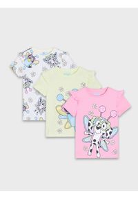 Sinsay - Koszulki z ozdobnymi falbanami 3 pack Bluey - wielobarwny #1