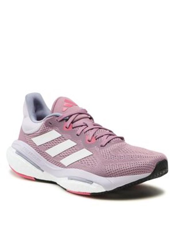 Adidas - adidas Buty do biegania Solarglide 6 IE6797 Różowy. Kolor: różowy. Materiał: materiał