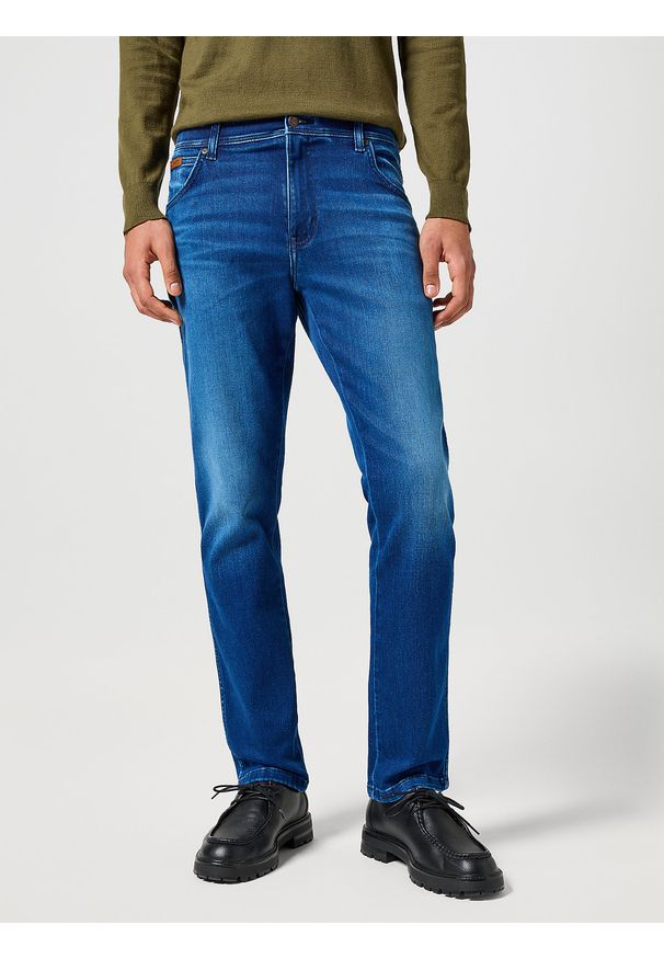 Wrangler - WRANGLER MĘSKIE SPODNIE JEANSOWE WRANGLER TEXAS SLIM BLUE JAM 112358217