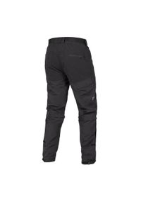 ENDURA - Spodnie rowerowe męskie Endura Hummvee Zip Off. Kolor: czarny. Materiał: dresówka