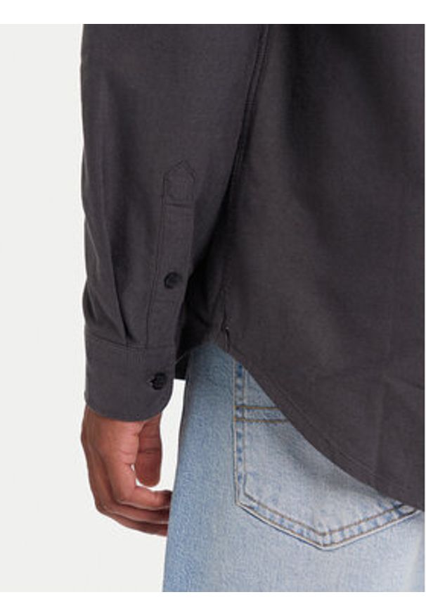 Tommy Jeans Koszula DM0DM21298 Czarny Regular Fit. Kolor: czarny. Materiał: bawełna