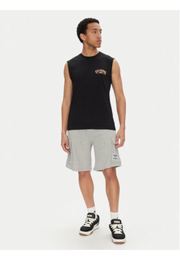 DC Shoes Szorty sportowe Millenia ADYFB03075 Szary Baggy Fit. Kolor: szary. Materiał: syntetyk. Styl: sportowy