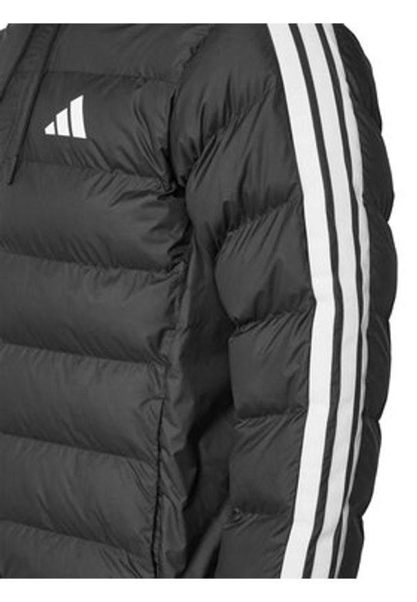 Adidas - adidas Kurtka zimowa Essentials Climawarm 3-Stripes JM8355 Czarny Regular Fit. Kolor: czarny. Materiał: syntetyk. Sezon: zima