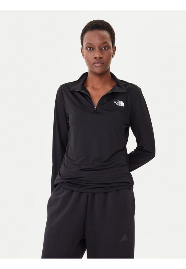 The North Face Koszulka techniczna Flex NF0A8BRQ Czarny Slim Fit. Kolor: czarny. Materiał: syntetyk