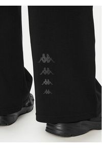 Kappa Spodnie dresowe 362364W Czarny Regular Fit. Kolor: czarny. Materiał: syntetyk #3