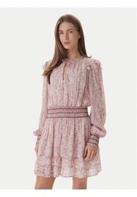 BOSS Sukienka codzienna C_Darmia 50557688 Różowy Regular Fit. Okazja: na co dzień. Kolor: różowy. Materiał: wiskoza. Typ sukienki: proste. Styl: casual #1