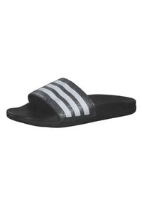 Adidas - Kapcie dla dzieci adidas Adilette Comfort. Kolor: czarny. Sezon: lato. Styl: sportowy