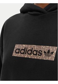 Adidas - adidas Bluza KD2823 Czarny Oversize. Kolor: czarny. Materiał: bawełna #3