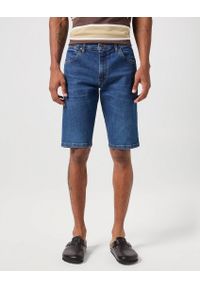 Wrangler - WRANGLER COLTON MĘSKIE SZORTY JEANSOWE SHORTS HARVEY 112350824 W16C017973. Materiał: jeans