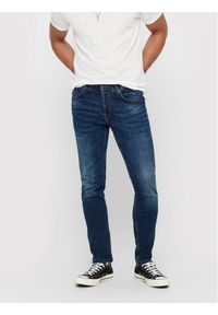 Only & Sons Jeansy Weft 22005076 Granatowy Regular Fit. Kolor: niebieski