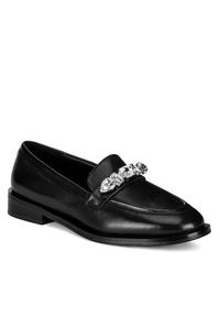 Eva Minge Loafersy WGA3289-1Z Czarny. Kolor: czarny. Materiał: skóra #4