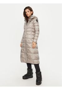 Blauer Płaszcz zimowy 24WBLDK03040 Srebrny Regular Fit. Kolor: srebrny. Materiał: syntetyk. Sezon: zima