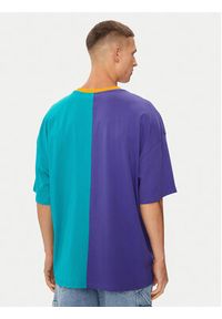 Karl Kani T-Shirt Block 6060235 Kolorowy Boxy Fit. Materiał: bawełna. Wzór: kolorowy